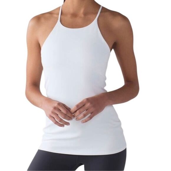 Lululemon Sun Setter Tank White - Picture 2 of 16